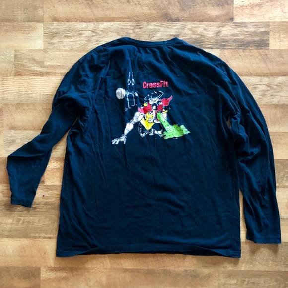 Original  vintage Crossfit Brand long sleeve - Picture 3 of 3